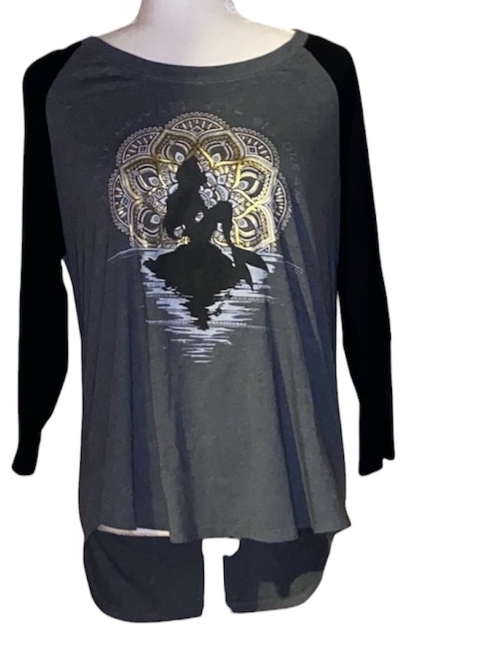 Disney’s Ariel Little Mermaid Baseball Tee